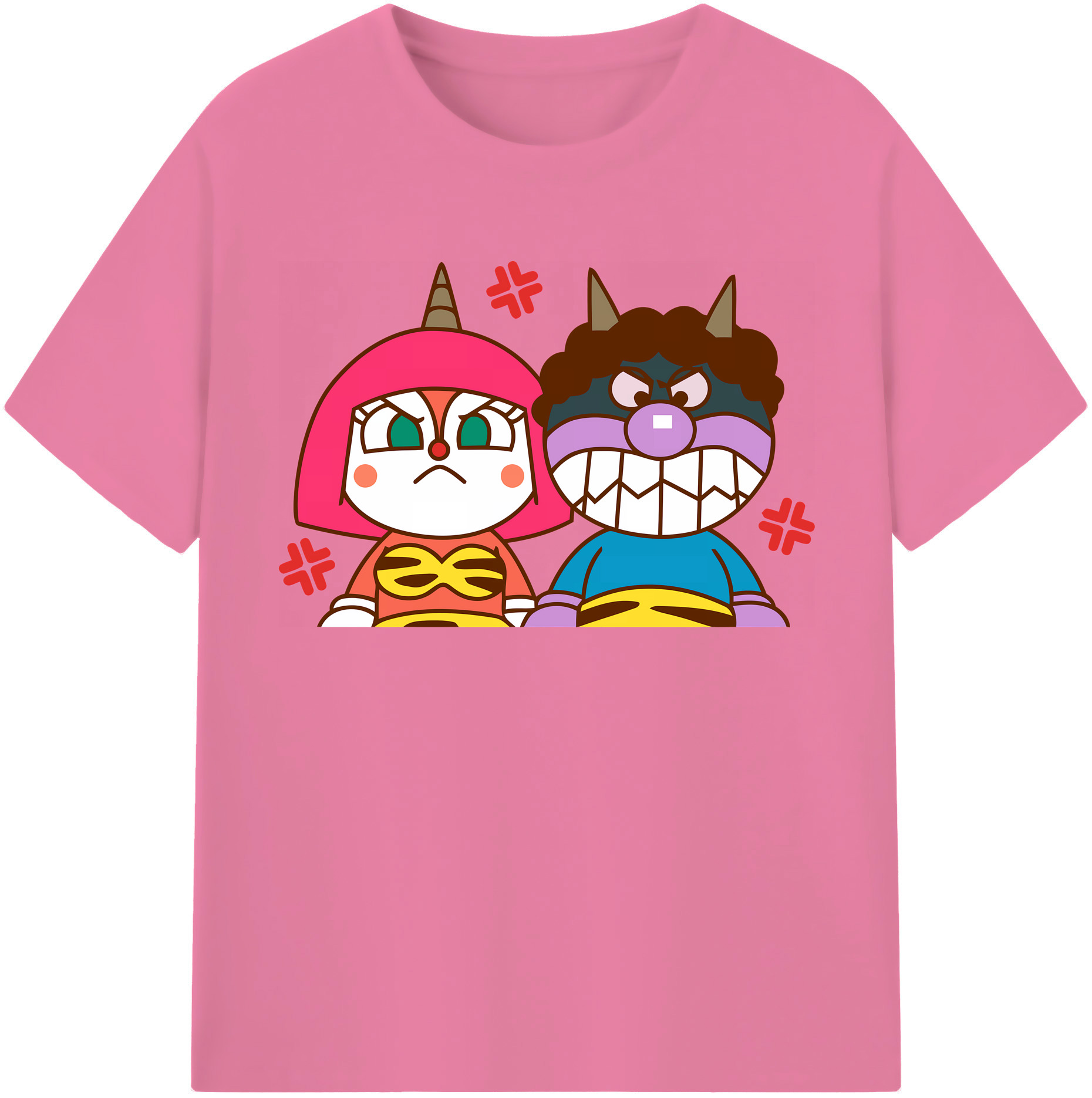 （画像用） アンパンマン Anpanman 綿100％半袖Tシャツ（フロントプリント）